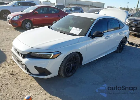 2024 Honda Civic Sport z USA, uszkodzony, nr VIN 2HGFE2F53RH529723